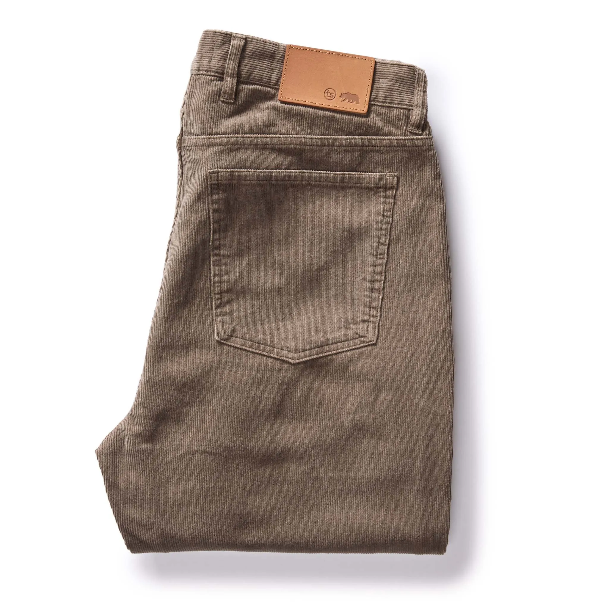 The Slim All Day Pant in Morel Cord