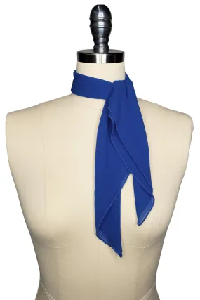 Verona Square Neck Scarf (Blue)